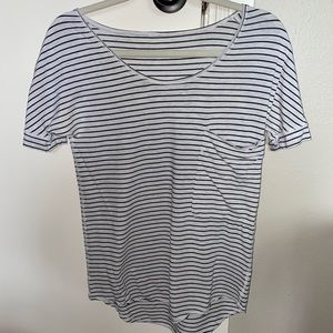 Lulu Lemon Striped Shirt - Size 4